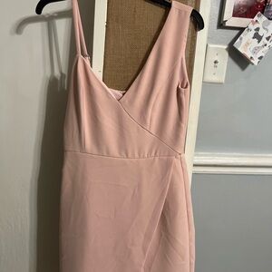 NBD Blush Pink Mini Dress